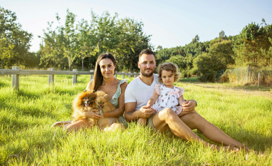 Fotografía De Familia Y Mascotasv