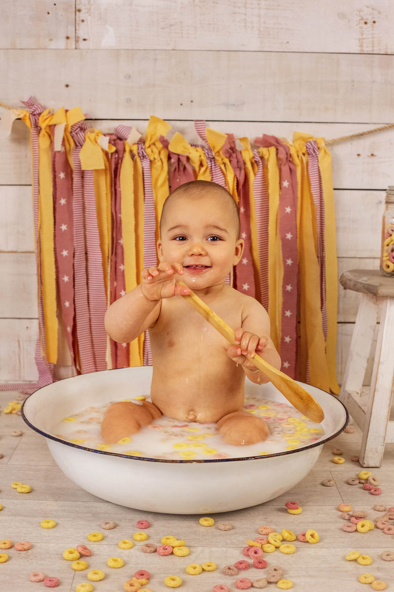 Fotografía infantil en estudio 