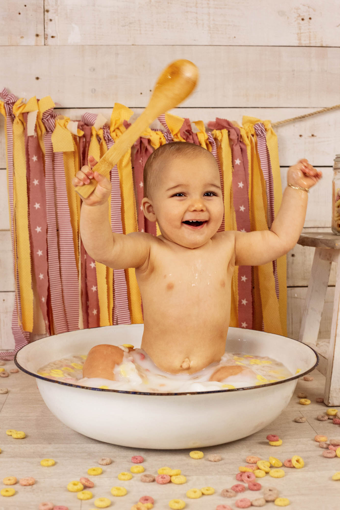 Fotografía infantil en estudio 